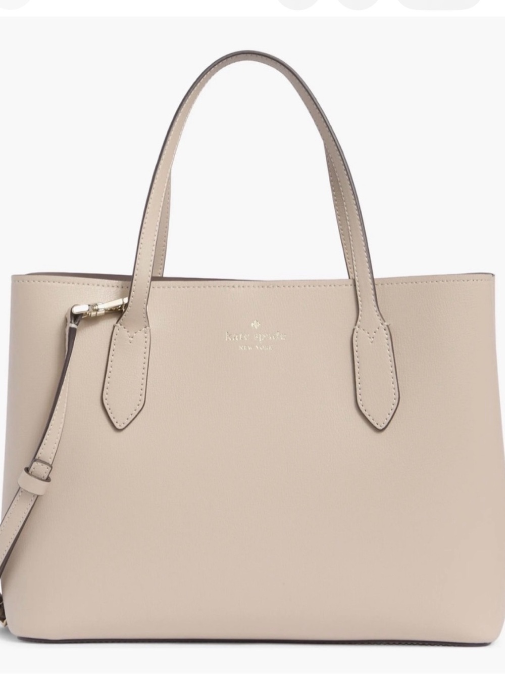 kate spade Classic Structured Tote Bag - Beige